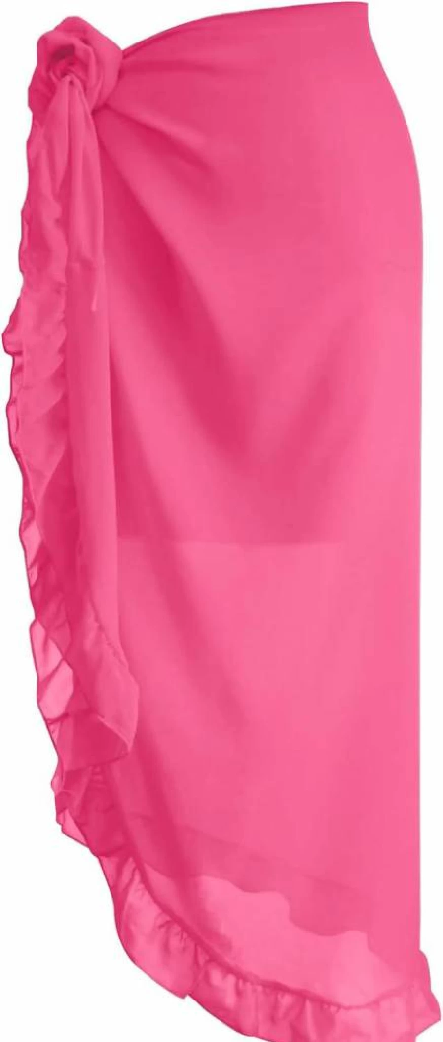 Kingfancy Women's Chiffon Beach Cover Up Sarong - Bikini Wrap Shawl Pareo Skirt for Swimwear, Summer Swim Cover-Up