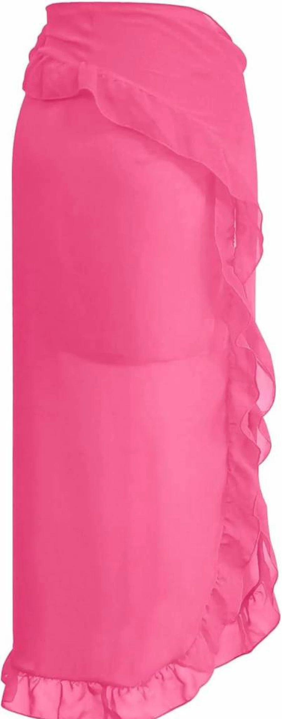 Kingfancy Women's Chiffon Beach Cover Up Sarong - Bikini Wrap Shawl Pareo Skirt for Swimwear, Summer Swim Cover-Up