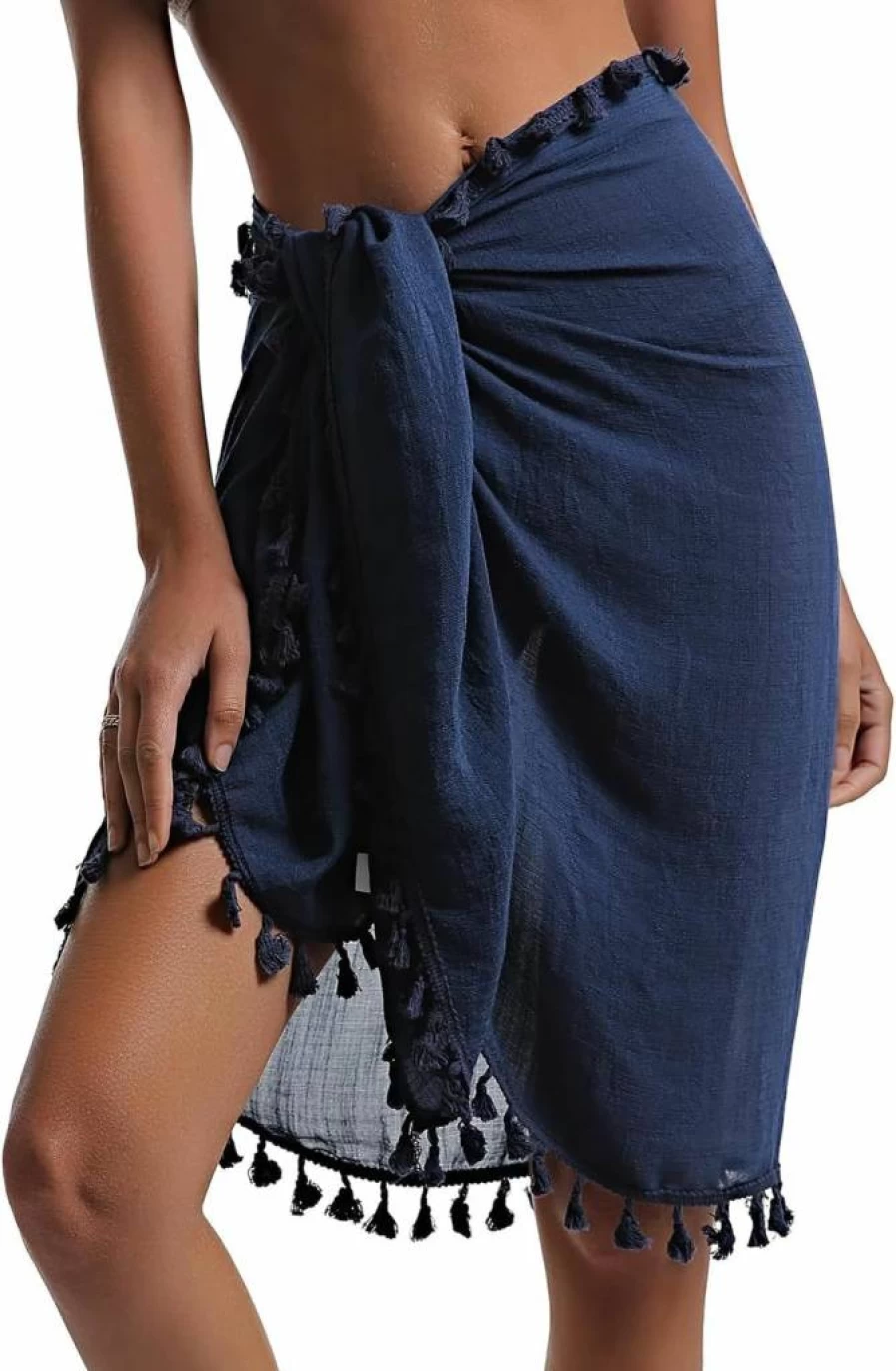 Eicolorte Women's Beach Sarong Cover Up - Bikini Swimwear Wrap, Pareo & Bathing Suit Wrap for Summer