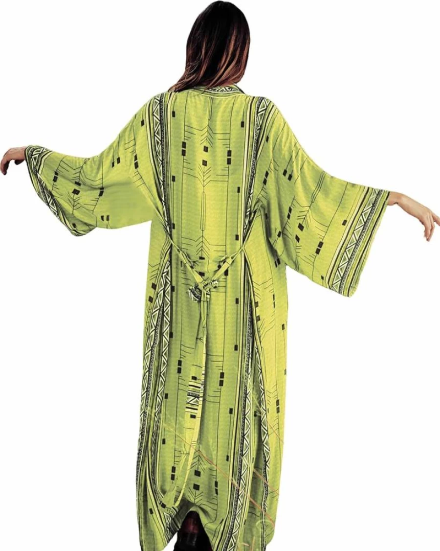 Bsubseach Women's Summer Beach Cover Up Kimono Cardigan - Lightweight Loose Swimwear Wrap for Swimsuits & Bathing Suits