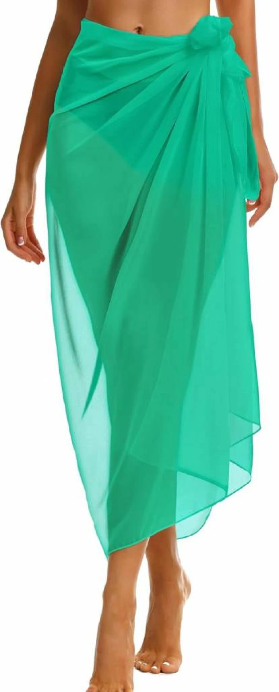 CHICGAL Women's Summer Beach Sarong Wrap - Bikini Cover Up, Swimsuit Coverup, Stylish Bathing Suit Wrap for Pool & Vacation