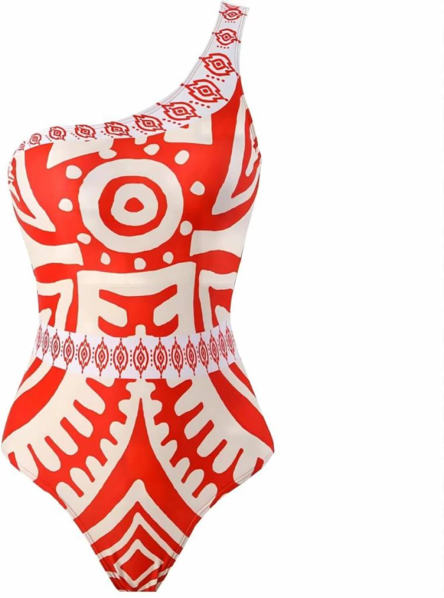 YUNIDMEIM Women's High Waisted Two Piece Swimsuit Set with Beach Cover Up Skirt - One Piece Bathing Suit