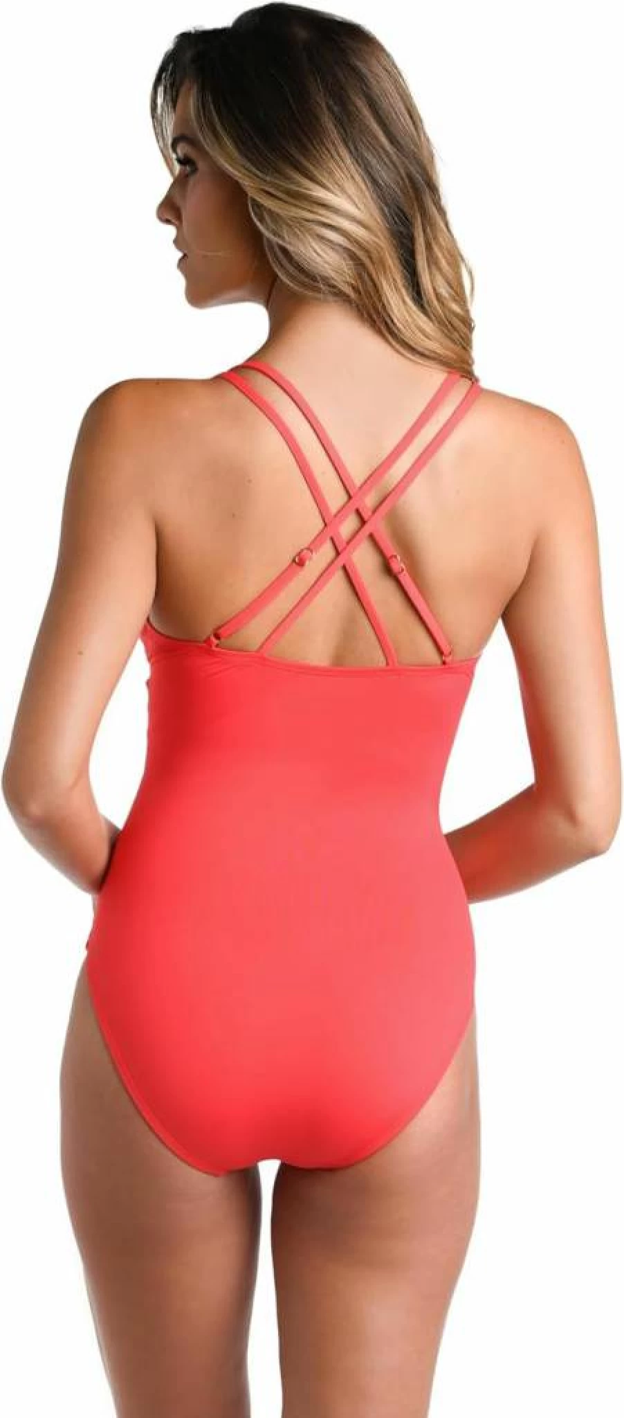 La Blanca Women's Island Goddess Underwire One-Piece Swimsuit | Sexy Bathing Suit for Women | Plus Size Swimwear