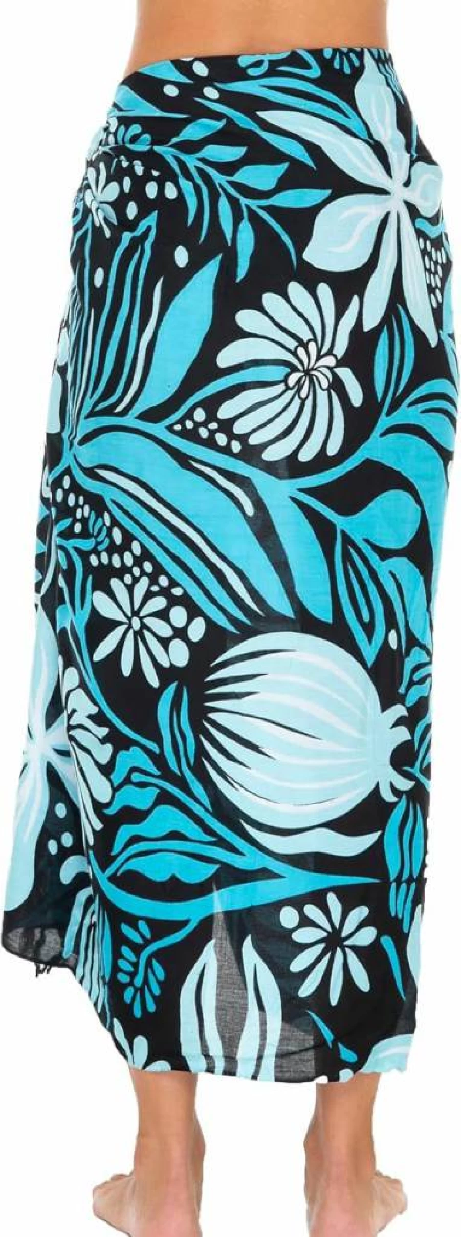 Back From Bali Women's Printed Sarong - Beach Cover Up, Swimsuit Wrap, Pareo Skirt for Vacation