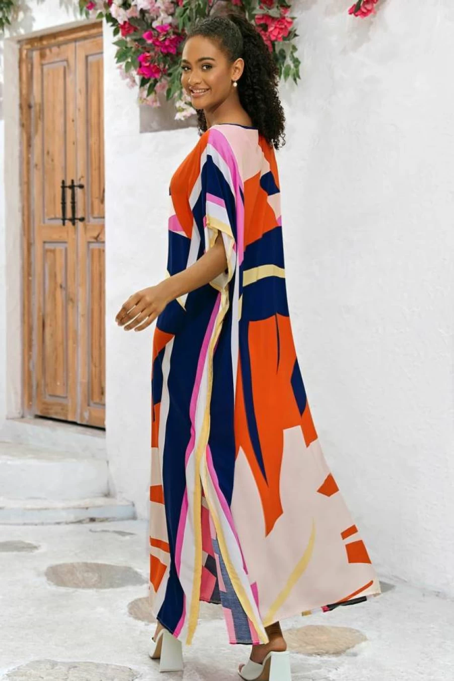 CHERRY CAT Women's Beach Cover Up Dress - Summer Swimwear Wrap for Swimsuits & Poolside