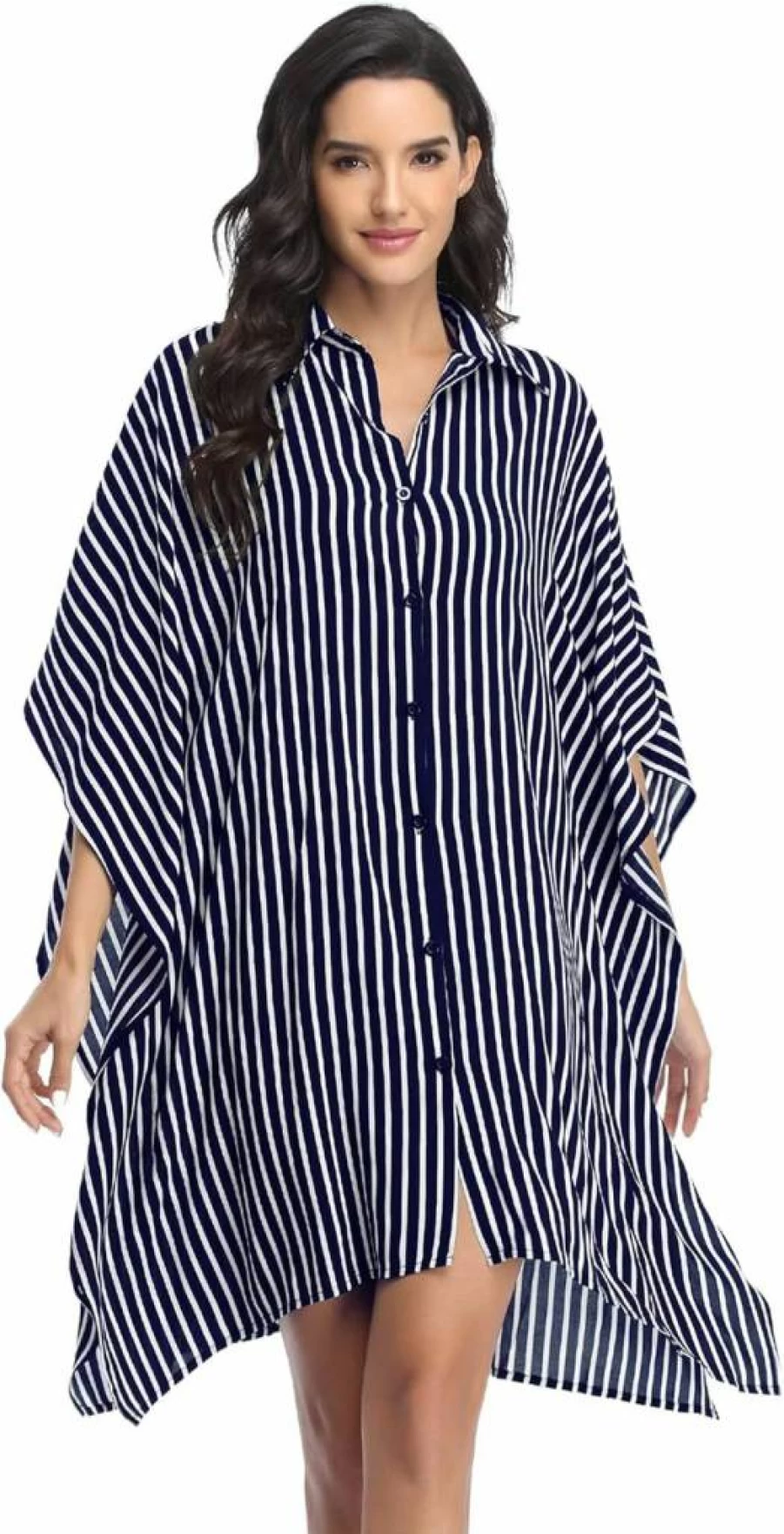 Avidlove Women's Sheer Chiffon Beach Cover Up Swimsuit Wrap V-Neck Sexy Swimwear